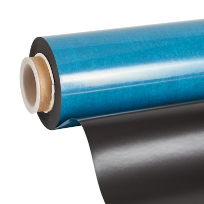 Foglio magnetico, autoadesivo, 1.070 x 0,5 mm, rotolo a 20 m 
