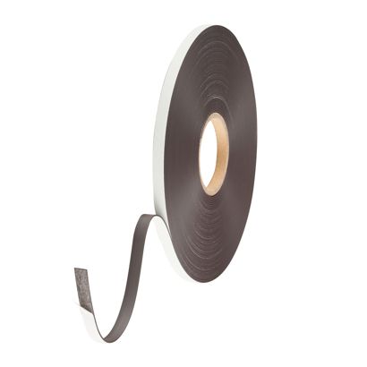 Nastro magnetico con controparte, autoadesivo 12,7 mm | D - Adesivo standard