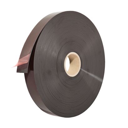 Nastro magnetico autoadesivo 50 mm | 50 m | 2 mm | Adesivo premium