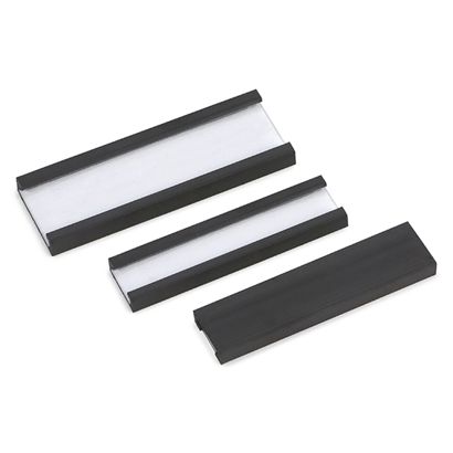 Supporto per etichette, profilo a C, magnetico, sezioni 