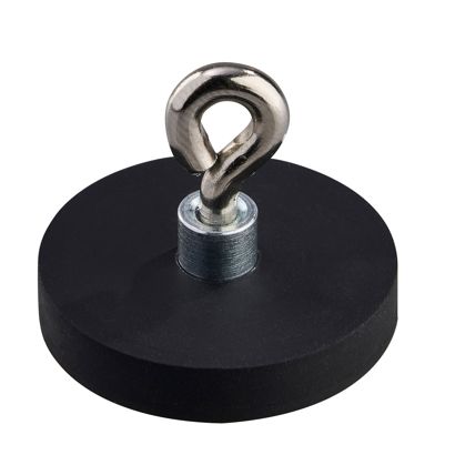 Magneti gommati con occhiello 
