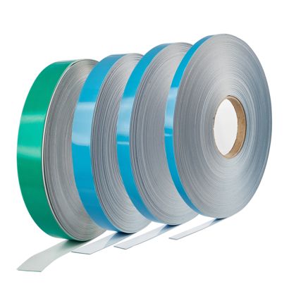 Nastro in acciaio con schiuma PE, autoadesivo 