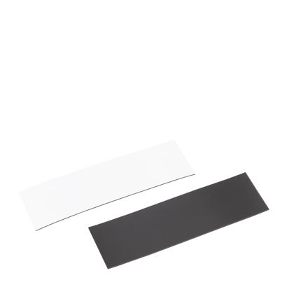 Etichette magnetiche cancellabili a secco, strisce magnetiche 30 x 100 mm