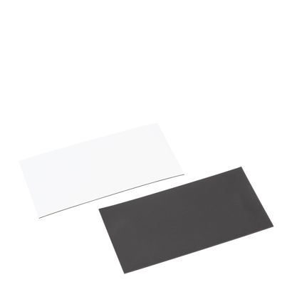 Etichette magnetiche cancellabili a secco, strisce magnetiche 50 x 100 mm