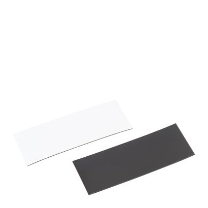 Etichette magnetiche cancellabili a secco, strisce magnetiche 30 x 80 mm