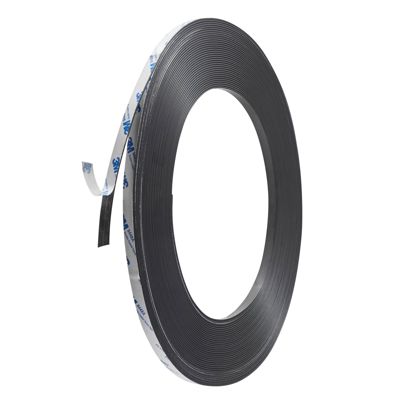 Nastro magnetico autoadesivo, forte 10 mm | 30 m | 1,5 mm