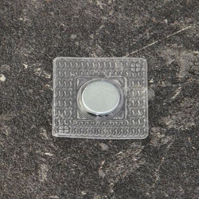 Disco magnetico al neodimio, da cucire, quadrato, 12 mm x 2 mm, N35 
