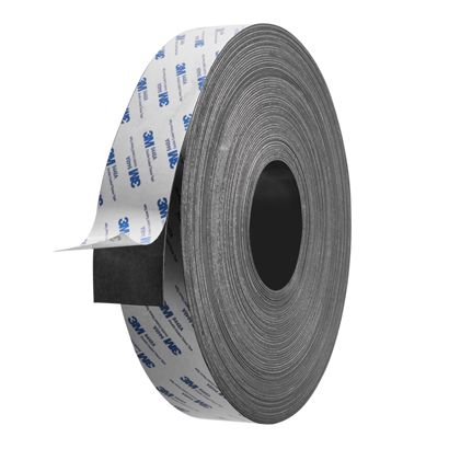Nastro magnetico autoadesivo, forte 40 mm | 30 m | 1,5 mm