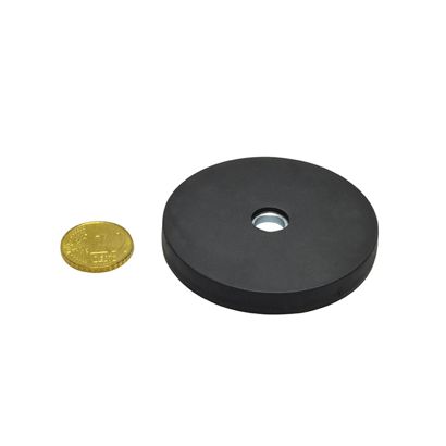 Magneti gommati con foro cilindrico 57 mm