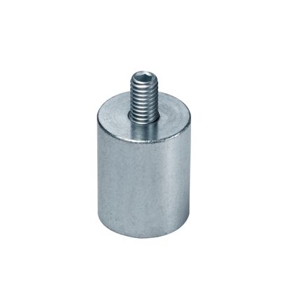Magneti cilindrici con base al neodimio con filettatura 20 mm