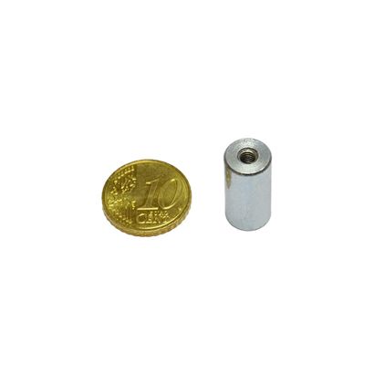 Magneti cilindrici con base con filettatura interna 10 mm | null