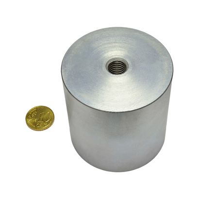 Magneti cilindrici con base con filettatura interna 63 mm | null