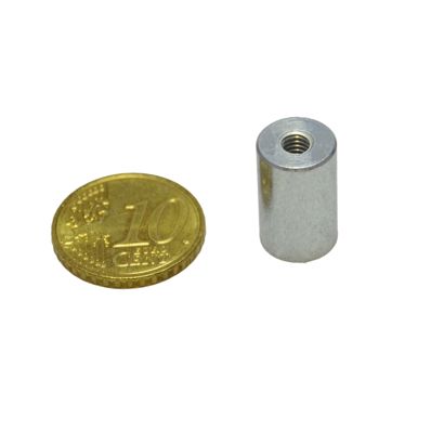 Magneti cilindrici con base al neodimio con filettatura interna 10 mm | 16 mm