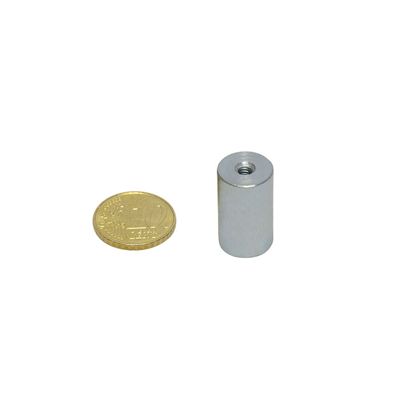 Magneti cilindrici con base al neodimio con filettatura interna 13 mm | 20 mm