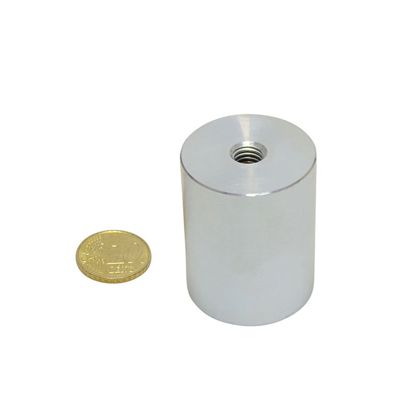 Magneti cilindrici con base al neodimio con filettatura interna 32 mm | 40 mm