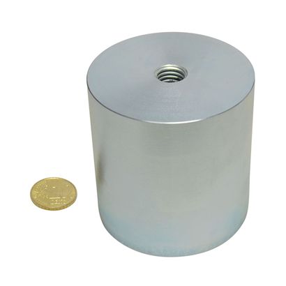 Magneti cilindrici con base al neodimio con filettatura interna 63 mm | 65 mm