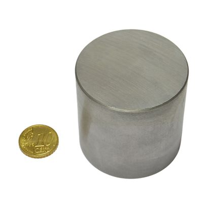Magneti cilindrici con base con alloggiamento liscio 50 mm