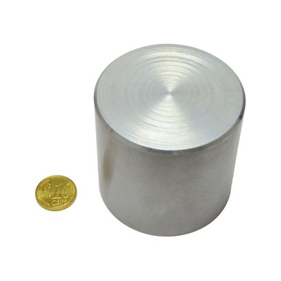 Magneti cilindrici con base con alloggiamento liscio 63 mm