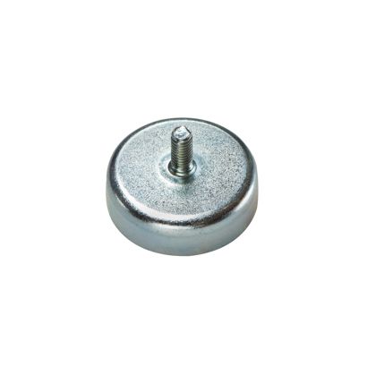 Magneti in ferrite con base con filettatura 20 mm | M3