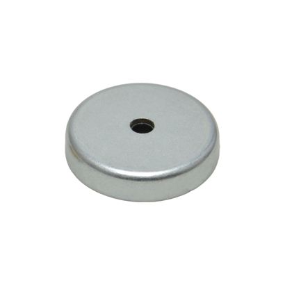 Magneti in ferrite con base con foro svasato 40 mm | null