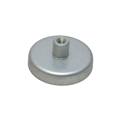 Magneti in ferrite con base con boccola filettata 40 mm | 18 mm | null