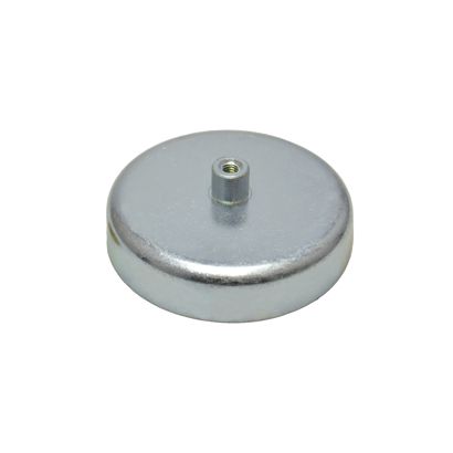 Magneti in ferrite con base con boccola filettata 80 mm | 34 mm | null