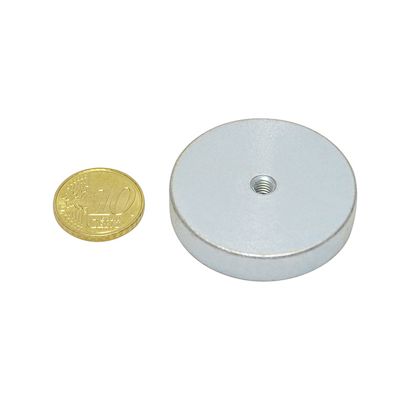 Magneti al neodimio con base con filettatura interna 40 mm