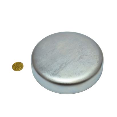 Magneti in ferrite con base, per incollaggio 125 mm