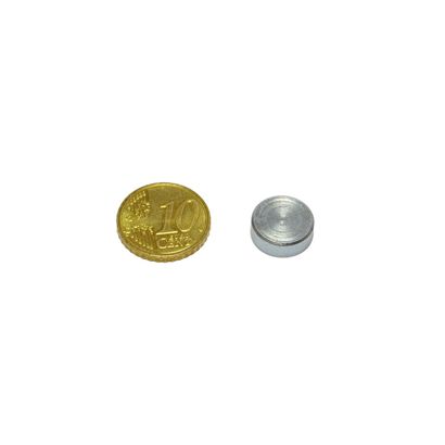 Magneti al neodimio con base, per incollaggio 13 mm | 4,5 mm