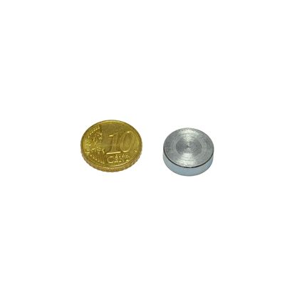 Magneti al neodimio con base, per incollaggio 16 mm | 4,5 mm