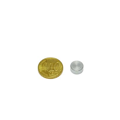 Magneti in SmCo con base, per incollaggio 10 mm
