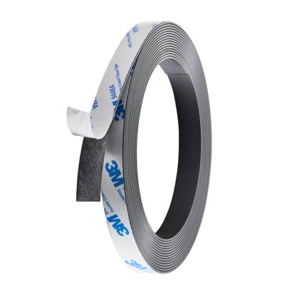Nastro magnetico autoadesivo, forte 12,7 mm | 5 m | 1 mm