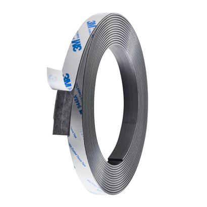 Nastro magnetico autoadesivo, forte 12,7 mm | 5 m | 1,5 mm
