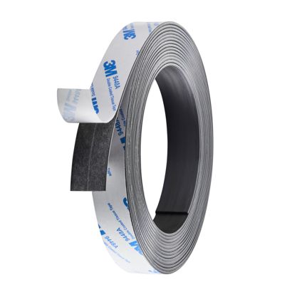 Nastro magnetico autoadesivo, forte 20 mm | 5 m | 1,5 mm