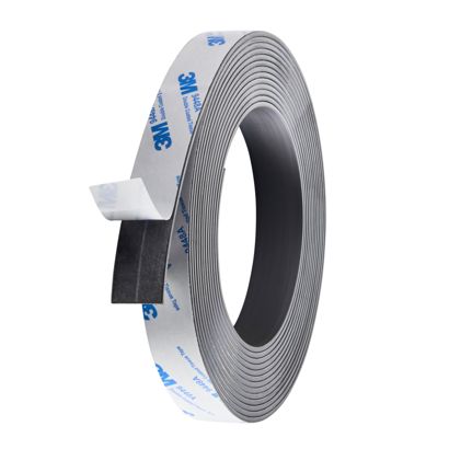 Nastro magnetico autoadesivo, forte 20 mm | 5 m | 2 mm
