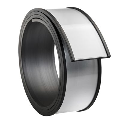 Supporto per etichette, profilo a C, magnetico, sezioni 40 mm | 1000 mm | non autoadesivo 