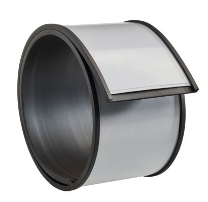 Supporto per etichette, profilo a C, magnetico, sezioni 60 mm | 500 mm | non autoadesivo 