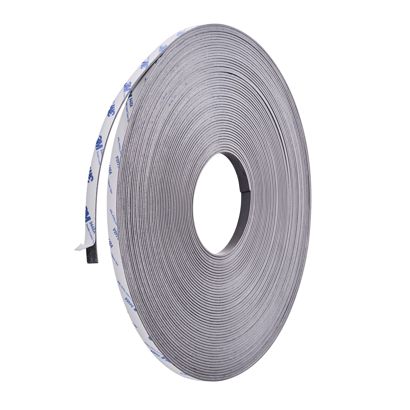 Nastro magnetico autoadesivo, forte 10 mm | 30 m | 2 mm