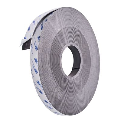 Nastro magnetico autoadesivo, forte 25 mm | 30 m | 2 mm