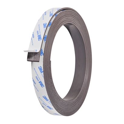 5 metri di nastro magnetico 6,0 x 1,5 mm autoadesivo su un lato TESA 4965