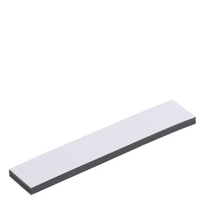 Etichette magnetiche scrivibili null | 20 x 100 mm