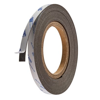 Nastro magnetico al neodimio, autoadesivo, extra forte 10 mm | 300 g/cm² | 5 m | 1,5 mm