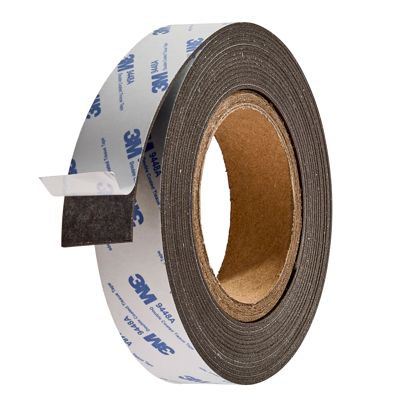 Nastro magnetico al neodimio, autoadesivo, extra forte 30 mm | 300 g/cm² | 5 m | 1,5 mm