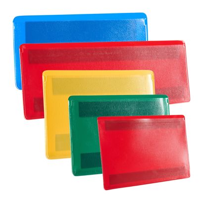 Buste magnetiche porta etichette 