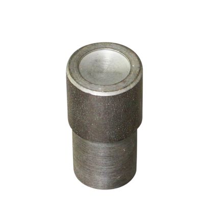 Attrezzo per rivetti, punzone inferiore, per parti inferiori di rivetti tubolari doppi con 9,1 mm di diametro testa 