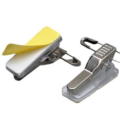 Combi clip (clip e spilla), autoadesivo 