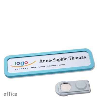 Targhette portanome OFFICE magnetiche Magnete smag® | null | 75 x 17 mm
