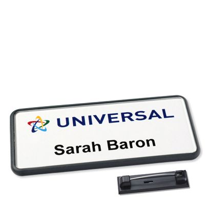 Targhette portanome Icon® con spilla null