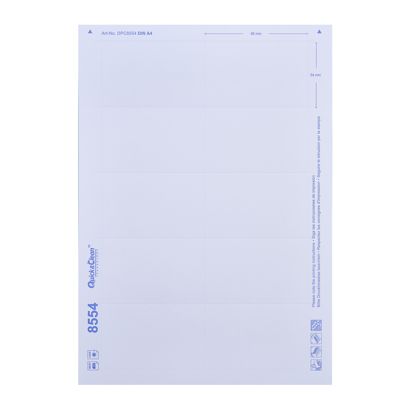 Fogli di stampa, bianco Vista®/ Event/ Public/ Forum 60, 85 x 54 mm