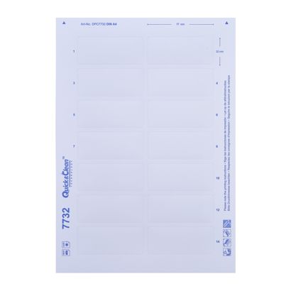 Fogli di stampa, bianco Icon® 35 , 77 x 32 mm